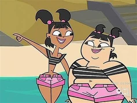 Katie can be considered as the more passionate. . Total drama island twins